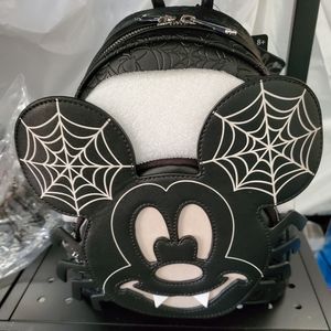 LOUNGEFLY MICKEY SPIDER WEB BACKPACK